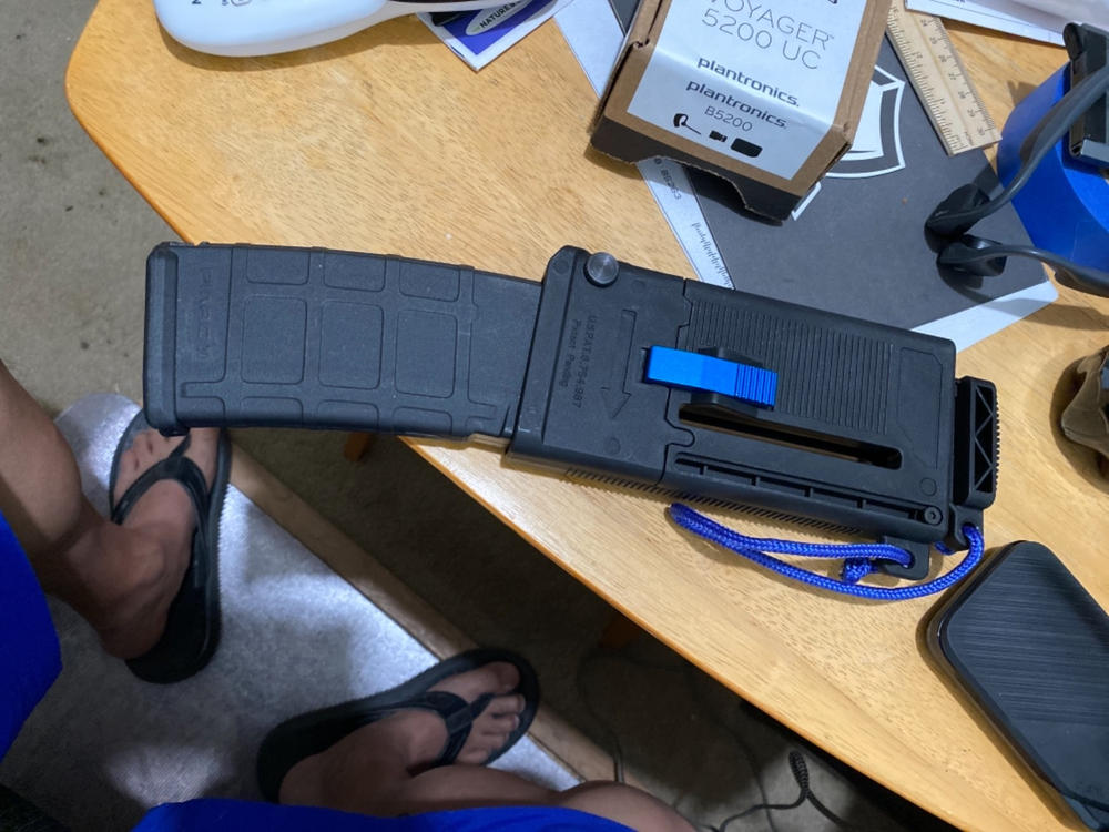 NcSTAR AR-15/ M4 Magazine Speed Loader/Unloader Version 2 - Customer Photo From Adam Zaragoza