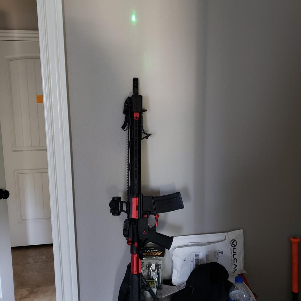 NCStar Green/Red Laser Sight with Rail Mount - Customer Photo From Jordan Parker