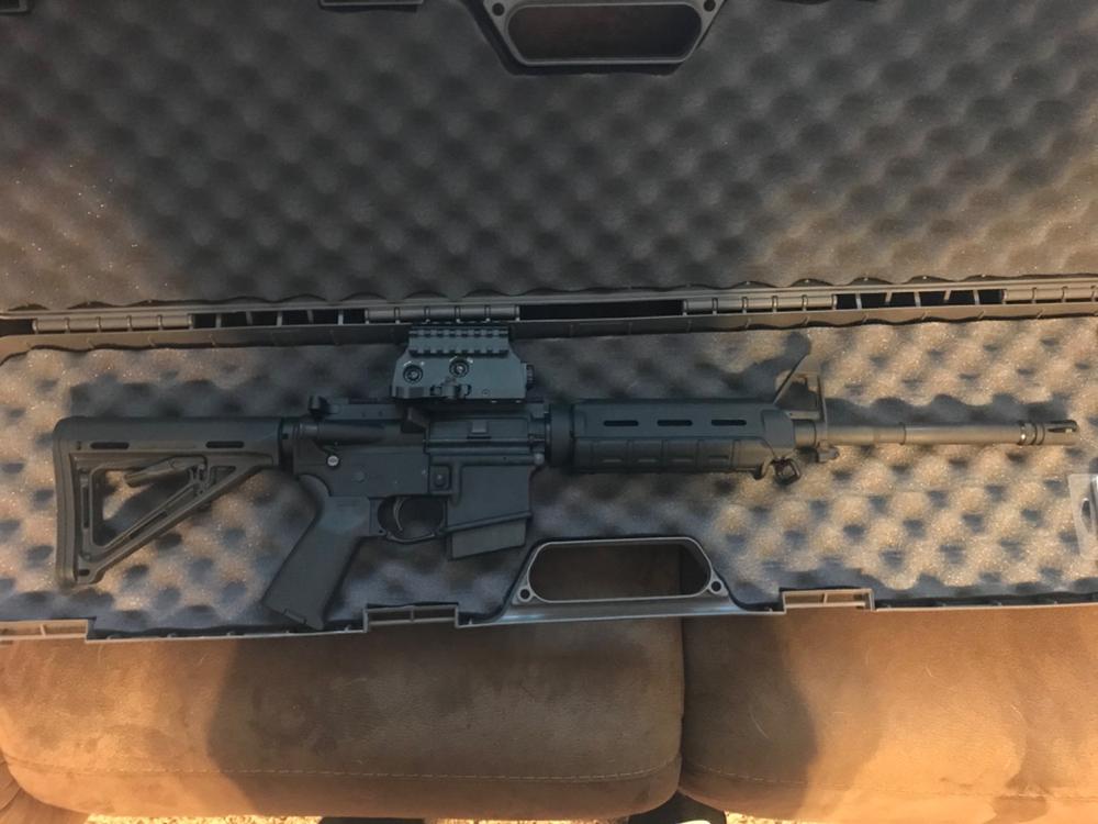 NcStar 3 Armored Railed Sighting System Reflex Optic & Laser - Customer Photo From Rodney Daniels