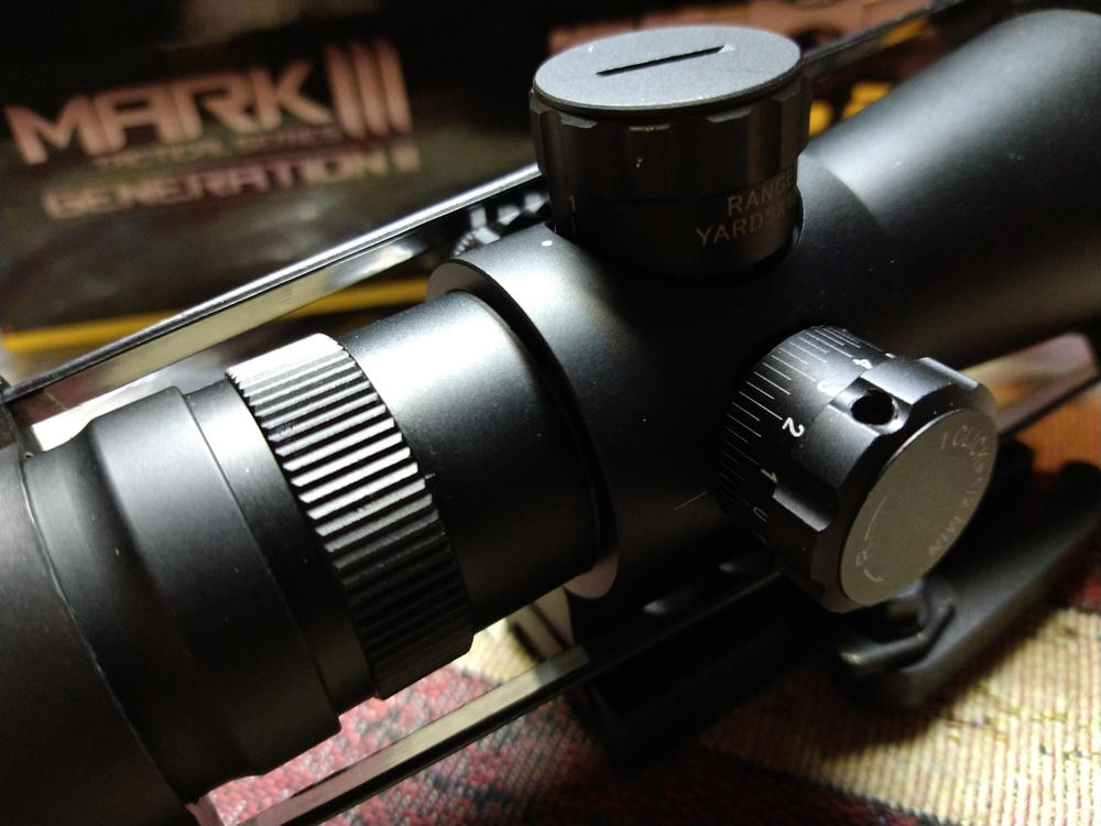 NcStar Mark III Tactical Series 3-9x42mm Rifle Scopes - Customer Photo From Mark Mink