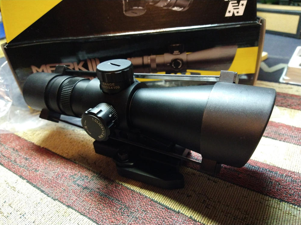 NcStar Mark III Tactical Series 3-9x42mm Rifle Scopes - Customer Photo From Mark Mink