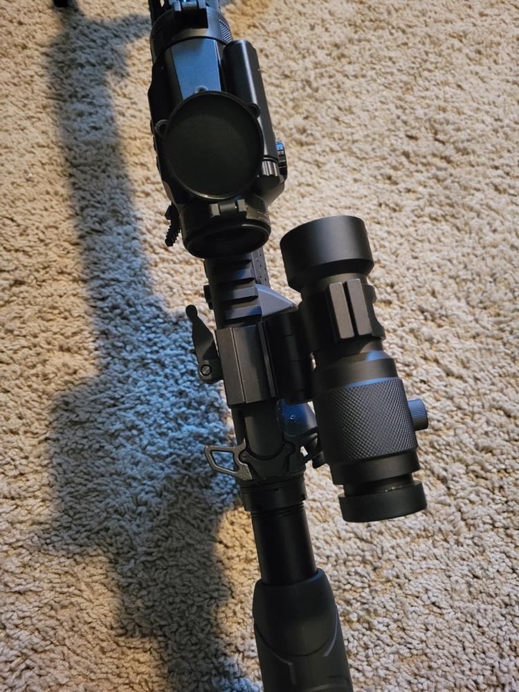 NcStar 3X Magnifier w/Flip to Side QR Mount Magnification - Customer Photo From Randall Bowie