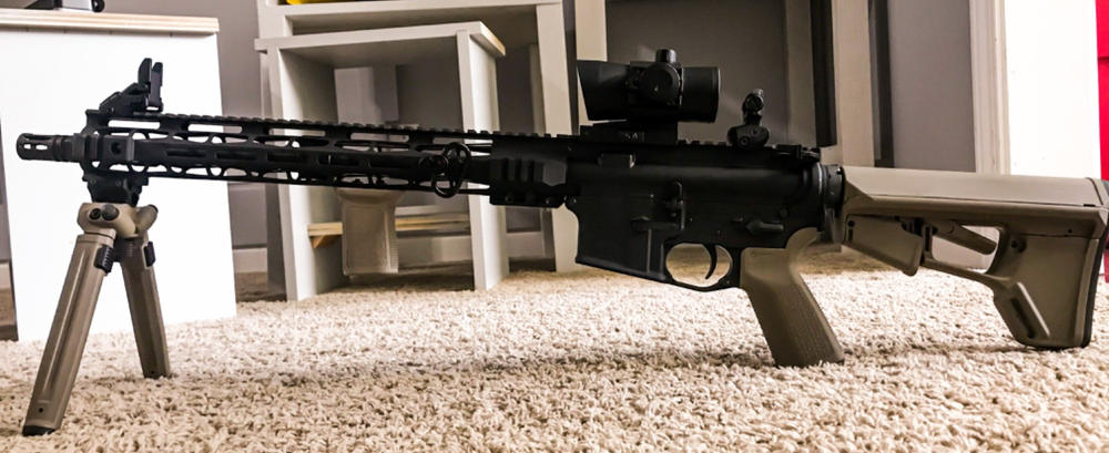 NcStar 1x40 Red Dot Sight w/ Built in Red Laser-QR Weaver Mount - Customer Photo From Steve Niravong