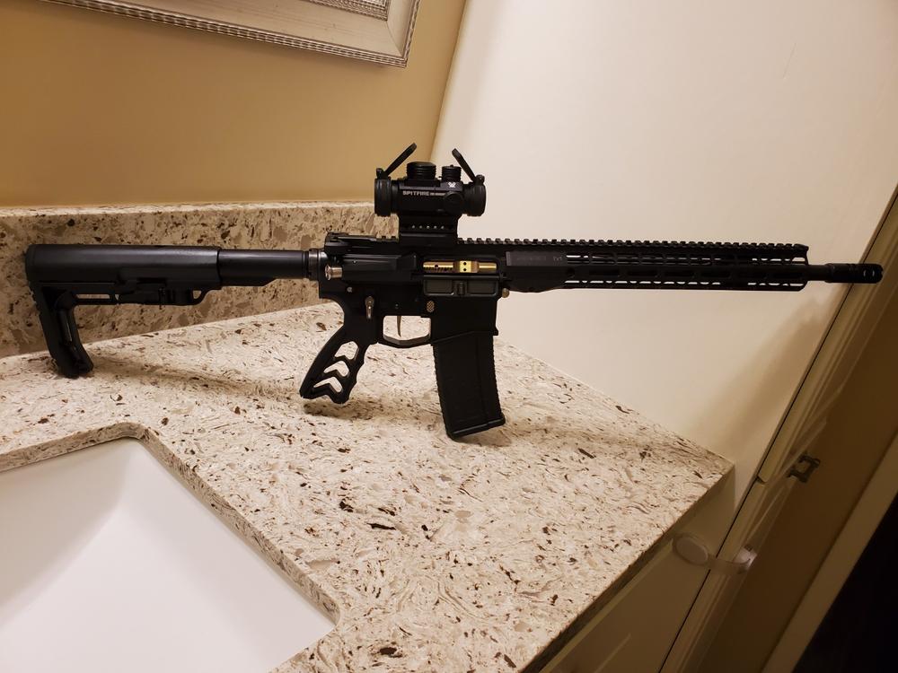 Tyrant Designs AR-15/10 MOD Pistol Grip - Customer Photo From MIchael Chabrier