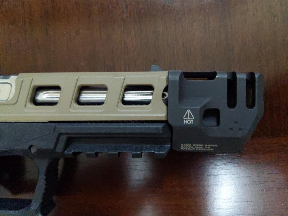 Strike Industries Glock Gen 3 Mass Driver Comp - Glock 19 (Compact) - Customer Photo From Jose Leo Jamir