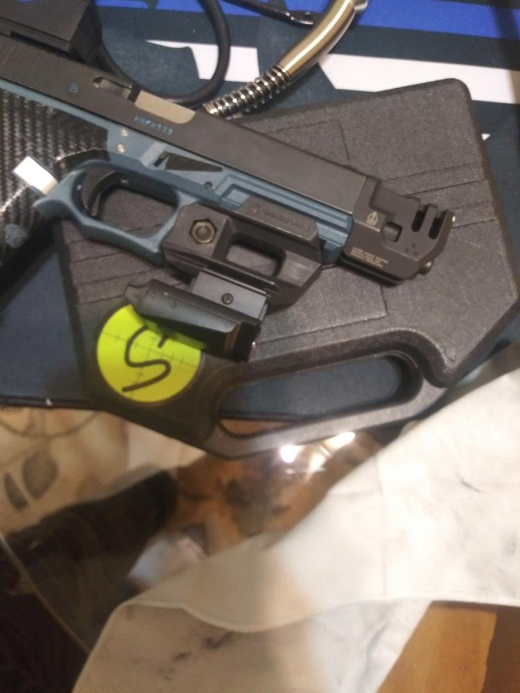 Strike Industries Glock Gen 3 Mass Driver Comp - Glock 17 (Standard) - Customer Photo From Jordan Scheminant