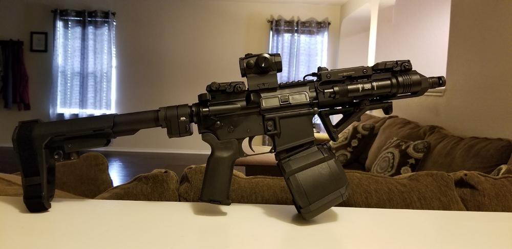 Cloud Defensive LCS Streamlight Pro-Tac Tape Switch Picatinny Mount - Black - Customer Photo From Robert Rodriguez