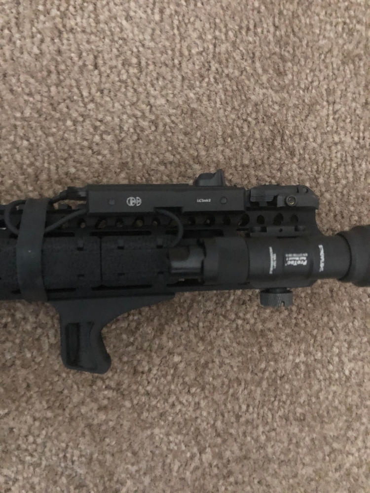 Cloud Defensive LCS Streamlight Pro-Tac Tape Switch Picatinny Mount - Black - Customer Photo From Bo Kim