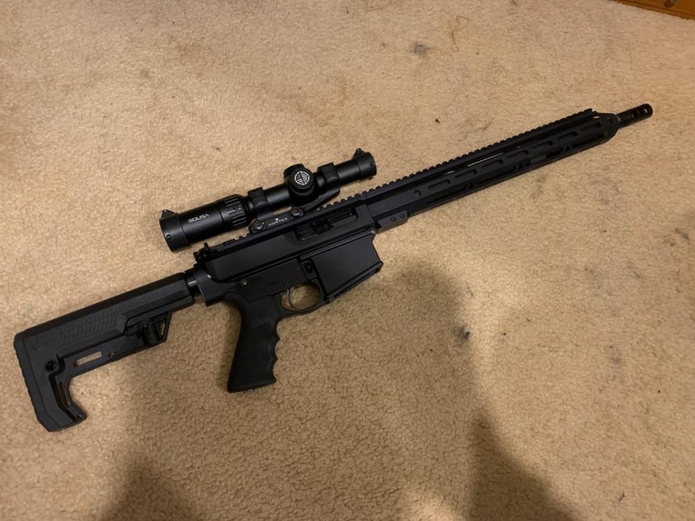 MFT BATTLELINK Extreme Duty Minimalist Mil-Spec Stock - Black - Customer Photo From Clint Fortney