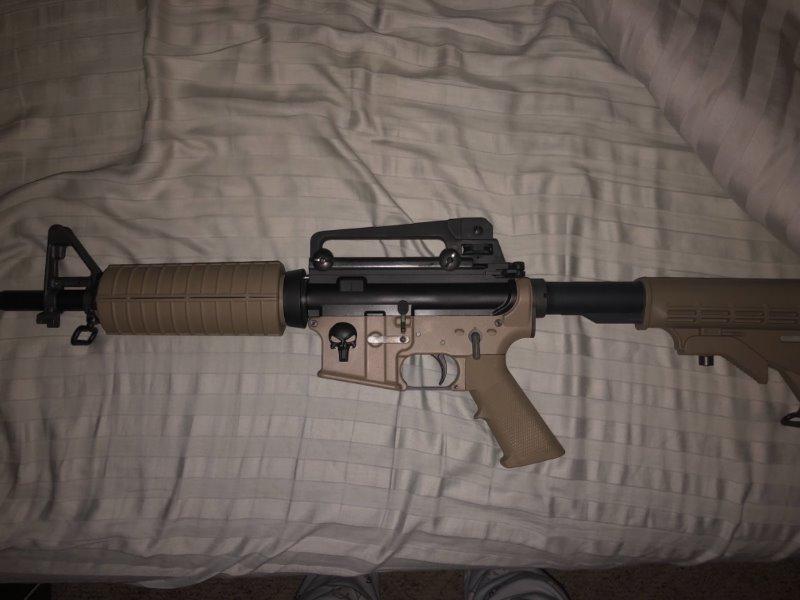 AR Detachable Carry Handle - A2 Style w/ Windage and Elevation Adjustments - Customer Photo From scott m.