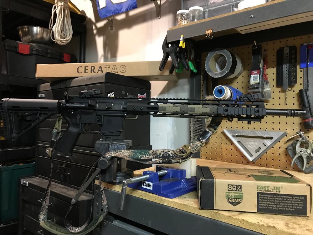 Mil-Spec AR-15 Ambidextrous Dual Loop End Plate - Customer Photo From MP