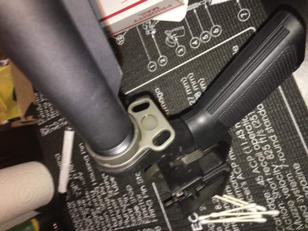 Mil-Spec AR-15 Ambidextrous Dual Loop End Plate - Customer Photo From Matt Johnson