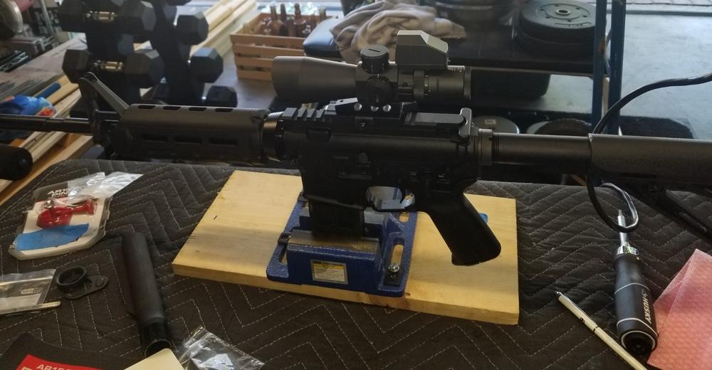 NcSTAR 3-9X42 USS Gen II/ P4-SNIPER w/Micro Red Dot - Customer Photo From nic manocchio