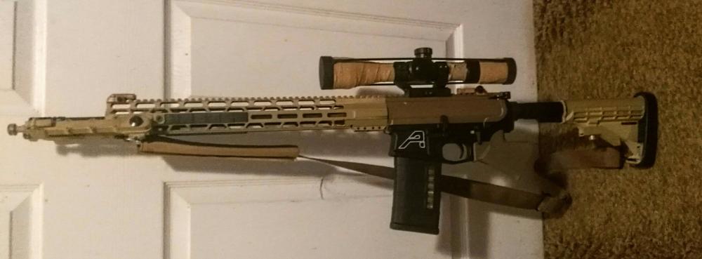 NcSTAR AR-15 QR Weaver Mount/ Cantilever Scope Mount Rear Ring 30mm - Customer Photo From Matt M