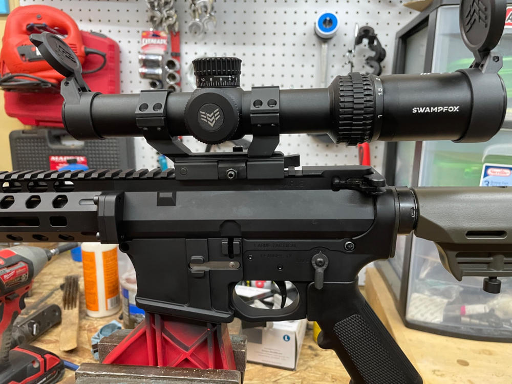 NcSTAR AR-15 QR Weaver Mount/ Cantilever Scope Mount Rear Ring 30mm - Customer Photo From Gustavo Maya