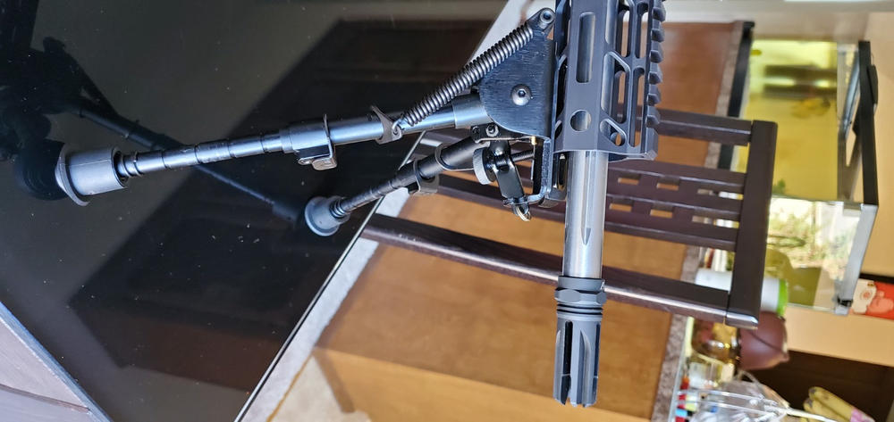 NcSTAR Precision Grade Bipod Compact - Notched - Customer Photo From Falcon072 