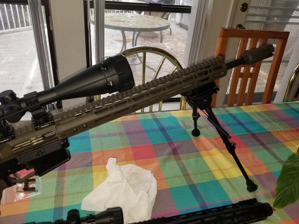 NcSTAR Precision Grade Bipod Fullsize - Notched - Customer Photo From Richard Meeker