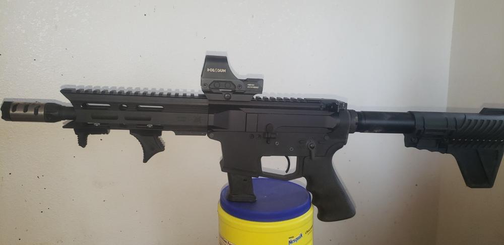 NBS Mil-Spec AR-15 Bolt Catch - Customer Photo From Darrell Pursel