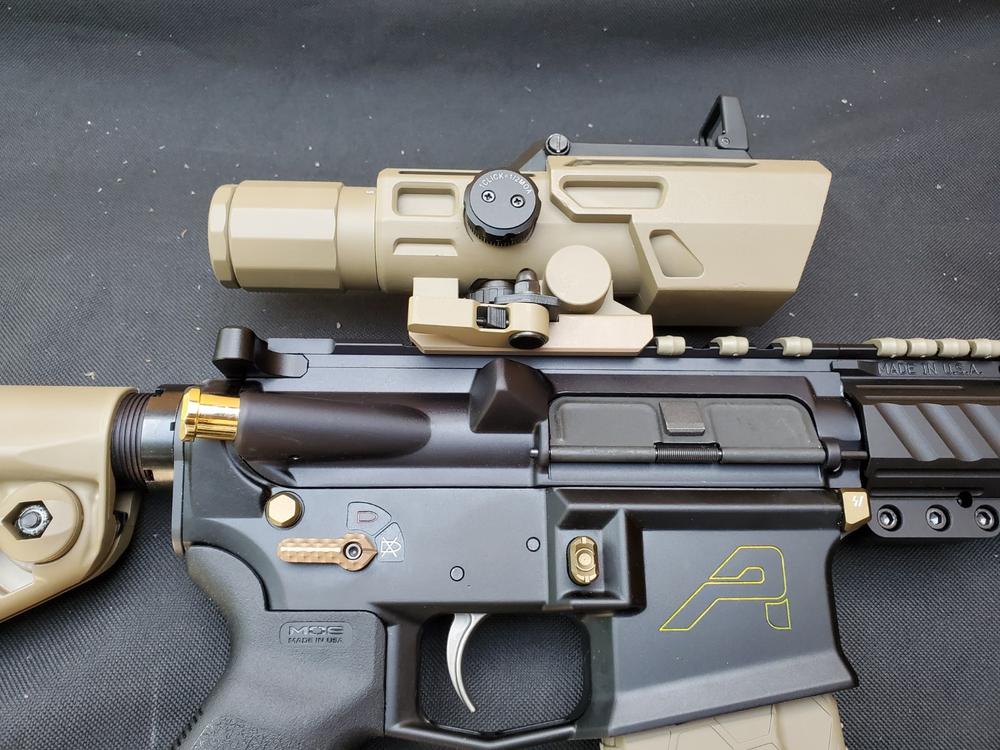 VISM Advance Dual Optic 3-9x42 Riflescope w/ Flip Up Red Dot - Tan - Customer Photo From latoya taylor