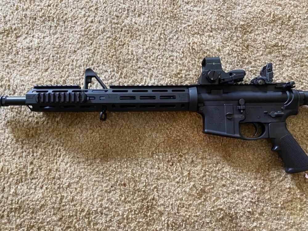 VISM AR-15 M-LOK Handguard - Carbine Extended - Customer Photo From Mike Beckman