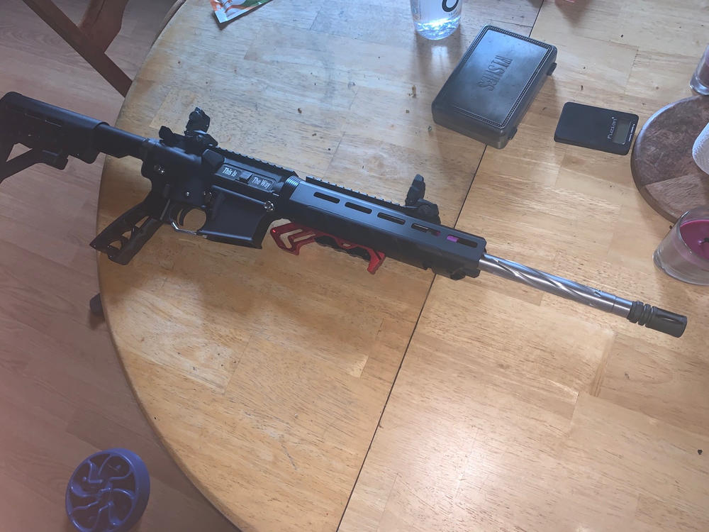 VISM AR-15 Triangle M-LOK Handguard Carbine - Black - Customer Photo From Josh Reid