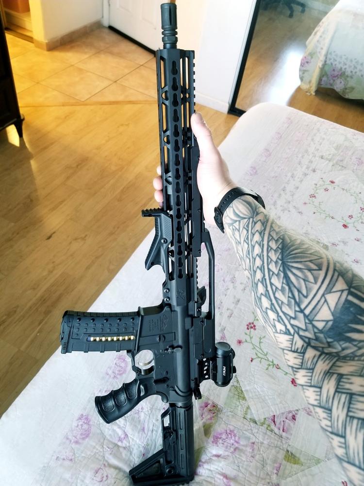 VISM BlastAR Carry Handle Mount - Black - Customer Photo From Robert Craddick