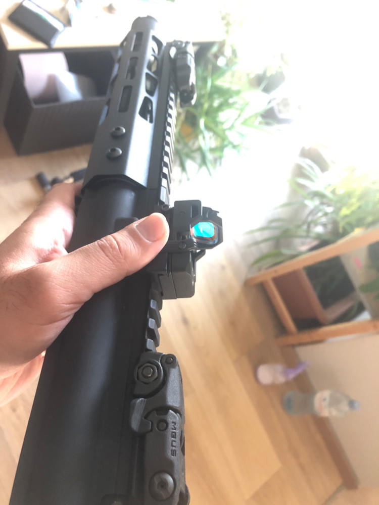 VISM FlipDot Pro Red Dot Reflex Optic - Black - Customer Photo From Giorgi Jokharidze