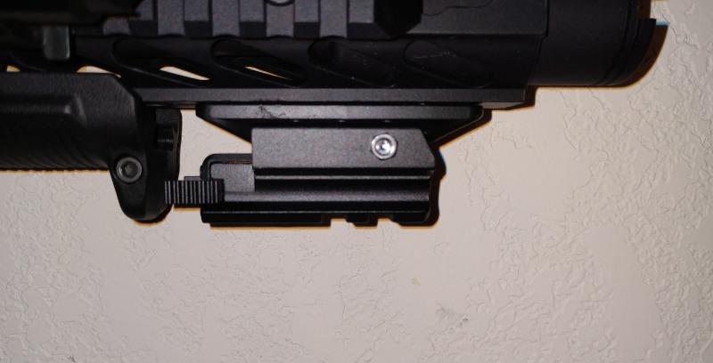 VISM M-LOK & Keymod Picatinny Accessory Rail - Short - Customer Photo From Steven Widener