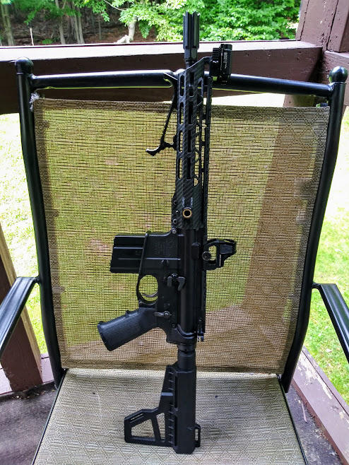 AR-15 End Plate W/ Center Ambi QD Sling Attachment - Customer Photo From Sade Verdell