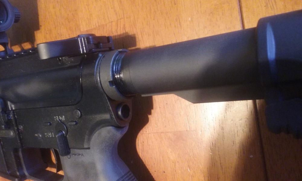 NBS AR-15 End Plate W/ Center Ambi QD Sling Attachment - Customer Photo From Randy Harbin