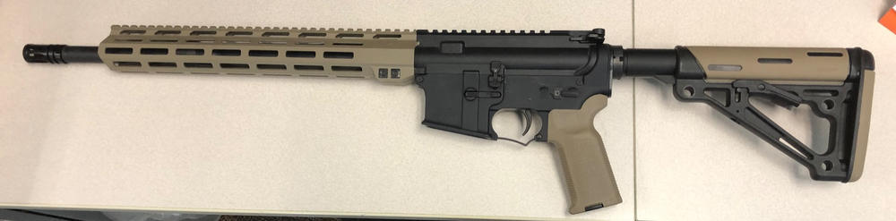 Aim Sports AR-15 Free Float M-LOK Handguard - FDE - 13.5" - Customer Photo From Aaron Buchholz