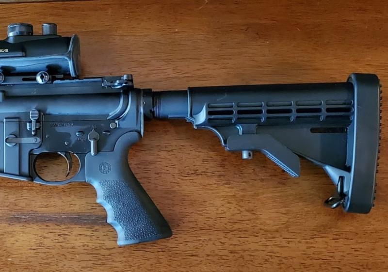 AR-15 M16 USGI Recoil Butt Pad - Black - Customer Photo From Cameron Hite