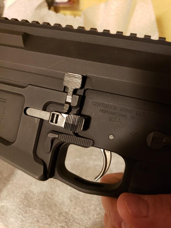 Forward Controls Design ABC/R - 7.62 - Serrated - Customer Photo From James Hill