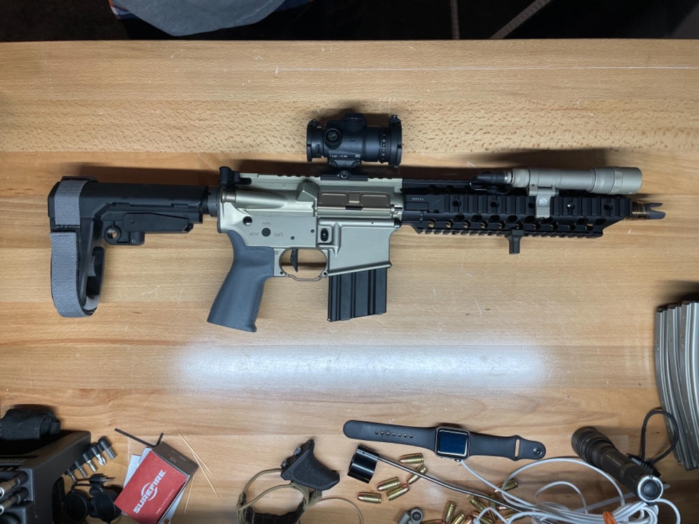 Forward Controls Design RHF4 AR-15 Free Float Quad Rail Handguard - Customer Photo From Devin Fox