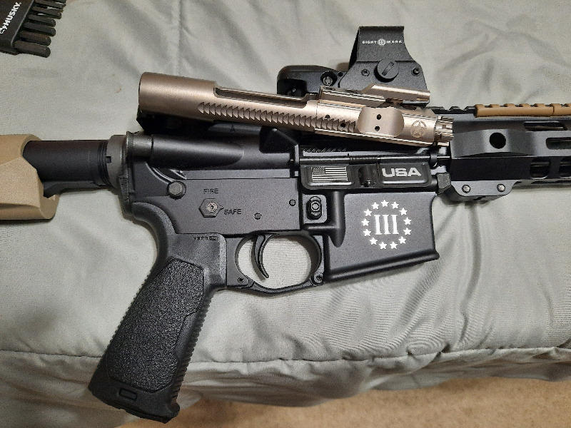 Carbine Buffer / Receiver Extension Kit Configurator - Customer Photo From Scott Hughes