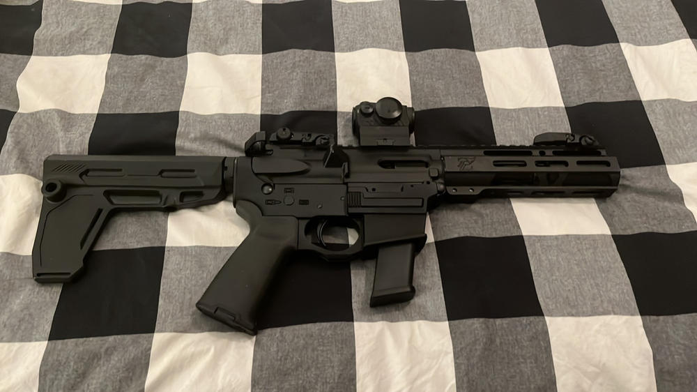 NBS Mil-Spec AR-15 Receiver Extension Buffer Tube End Plate - Customer Photo From Michael Johnson