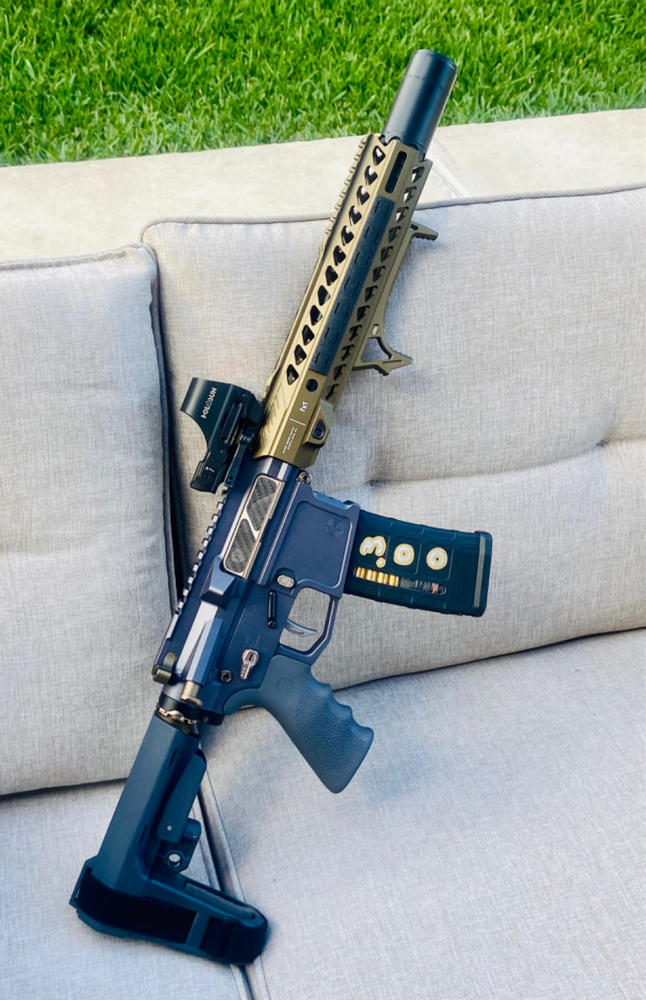 Faxon 10.5" Gunner Profile AR15 Barrel, 300 BLK, Pinned Gas Block - Customer Photo From Jose Nieves