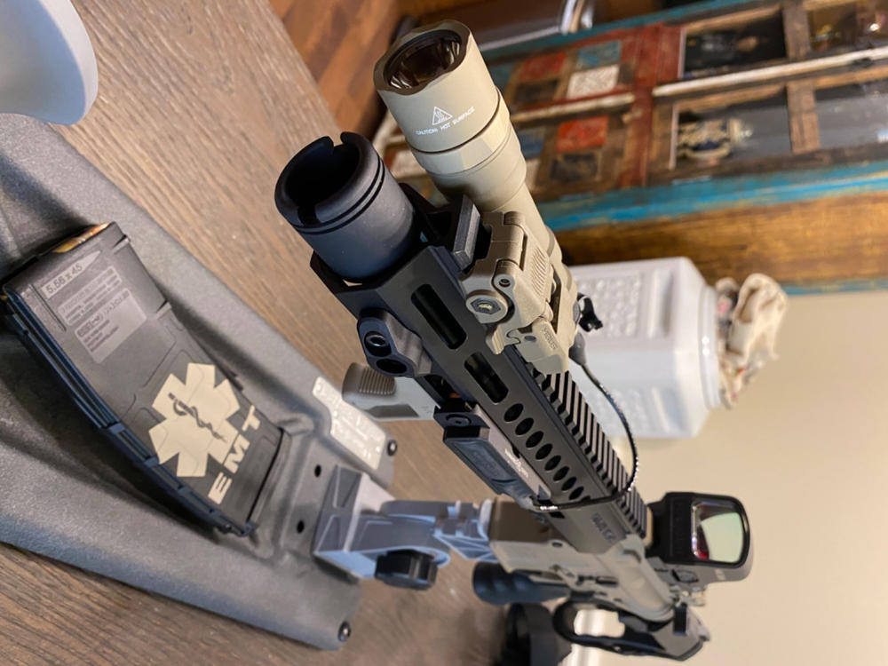 Faxon 10.5" Pencil Profile AR15 Barrel, 5.56 Nato, Pinned Gas Block - Customer Photo From Joseph Mcglothlin