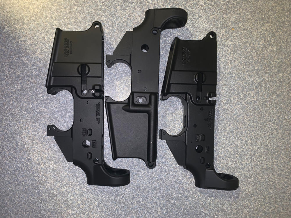 Anderson Stripped Lower Receiver – No Logo (3 Pack) - Customer Photo From Mitchell Barr