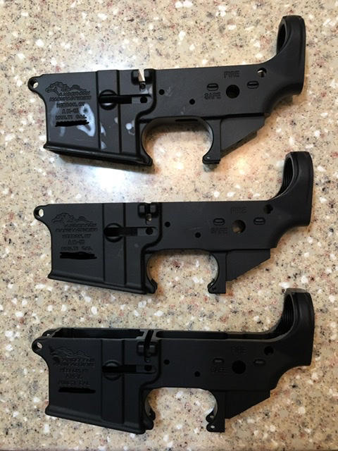 Anderson Manufacturing AM-15 Stripped Lower Receiver – Open (3 Pack) - Customer Photo From James Link