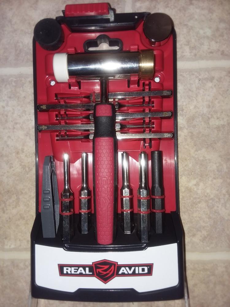 Real Avid Accu-Punch Hammer & Roll Pin Punch Set - Customer Photo From Guy Bartlett