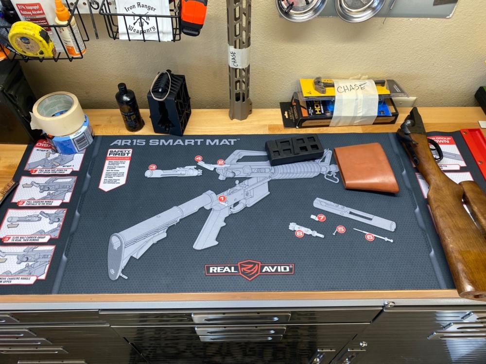 Real Avid AR-15 Smart Mat - Customer Photo From Jeremy Whorton