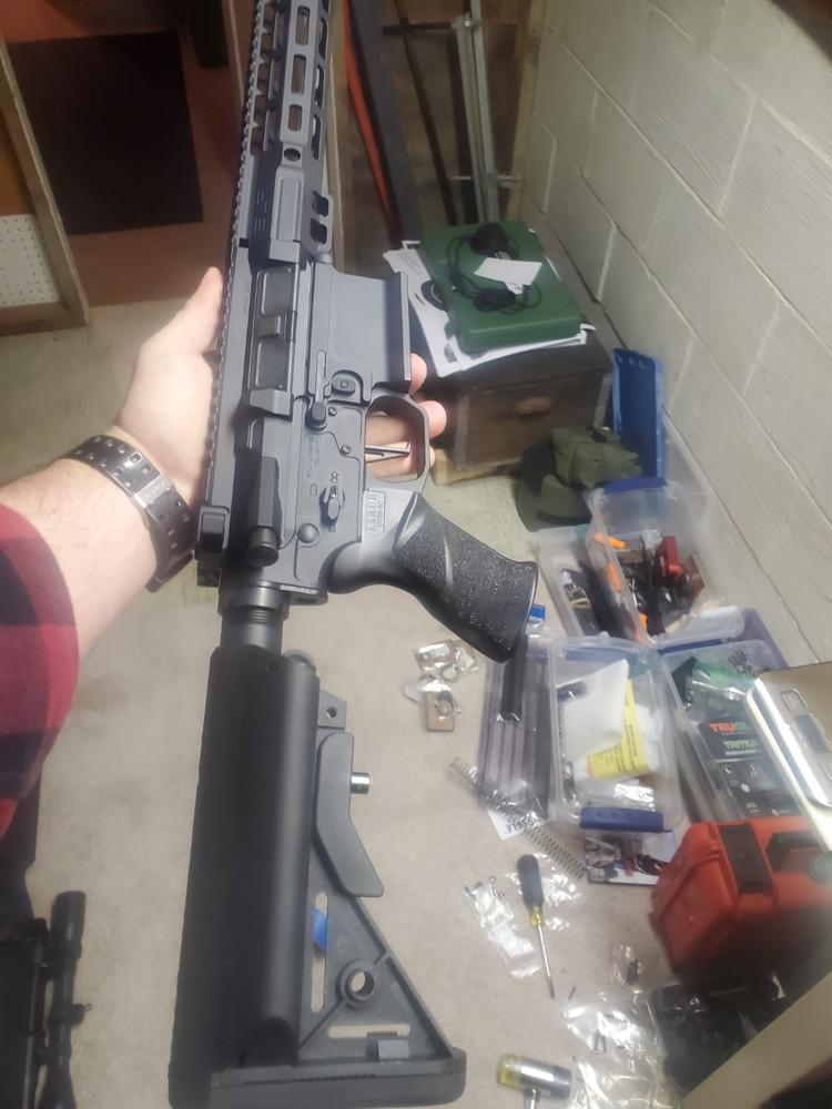 NBS SOPMOD Mil-Spec Adjustable AR-15 Stock w/ Battery Storage - Black - Customer Photo From Brian Bonney