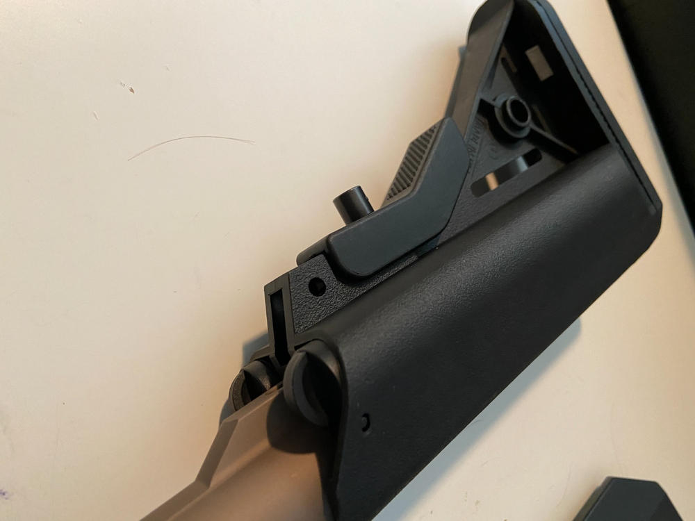 NBS SOPMOD Mil-Spec Adjustable AR-15 Stock w/ Battery Storage - Black - Customer Photo From D Henson