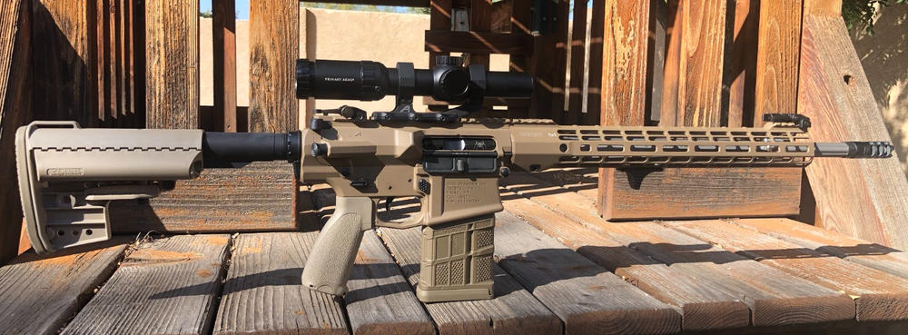 VLTOR Improved Modstock - Clubfoot - MIL-SPEC - FDE - Customer Photo From ANDY CHAVERS