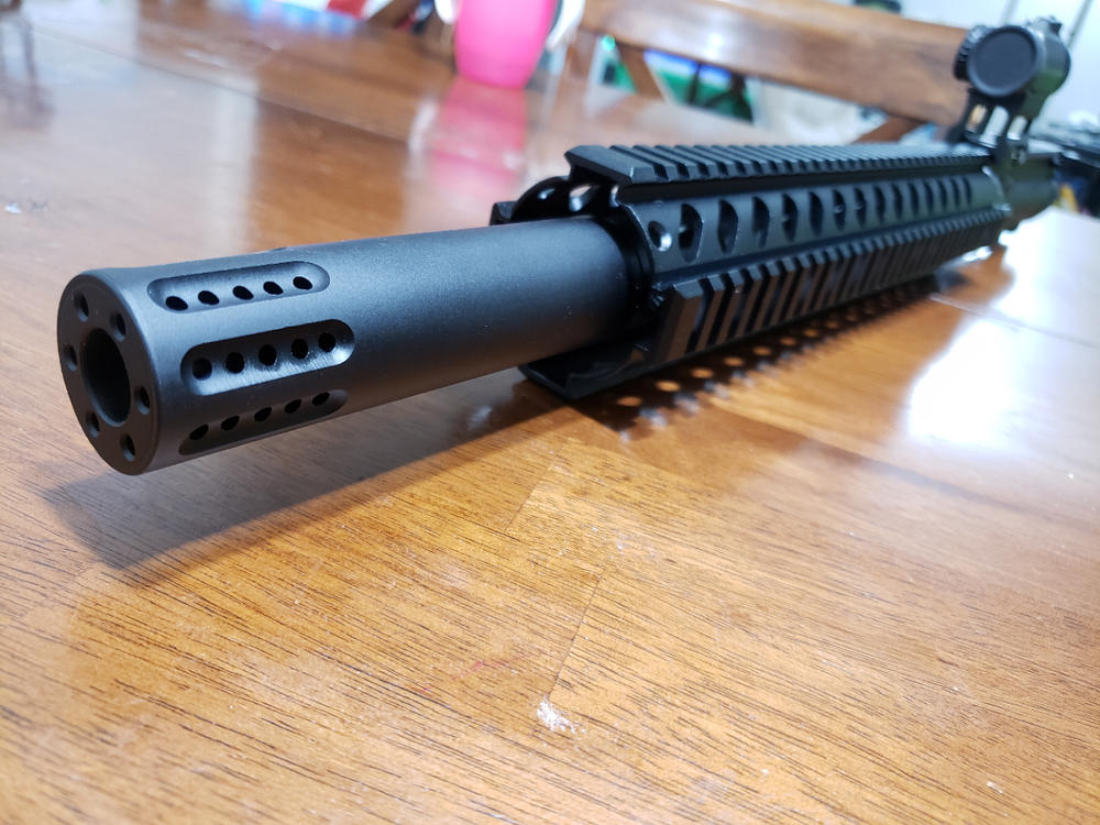 Aim Sports Free-Float Rifle Quad Rail V3 - Black - Customer Photo From Rommel dela Rosa