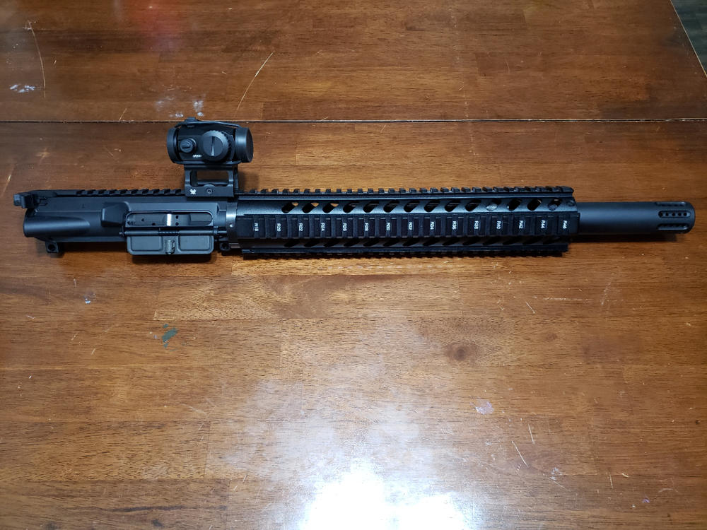 Aim Sports Free-Float Rifle Quad Rail V3 - Black - Customer Photo From Rommel dela Rosa