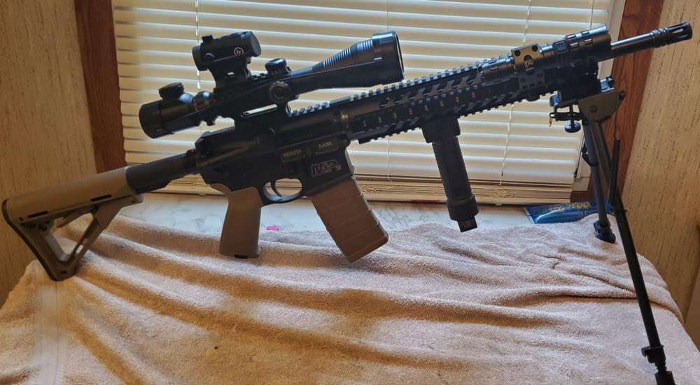 Aim Sports Free-Float Rifle Quad Rail V3 - Black - Customer Photo From Melvin Shelby