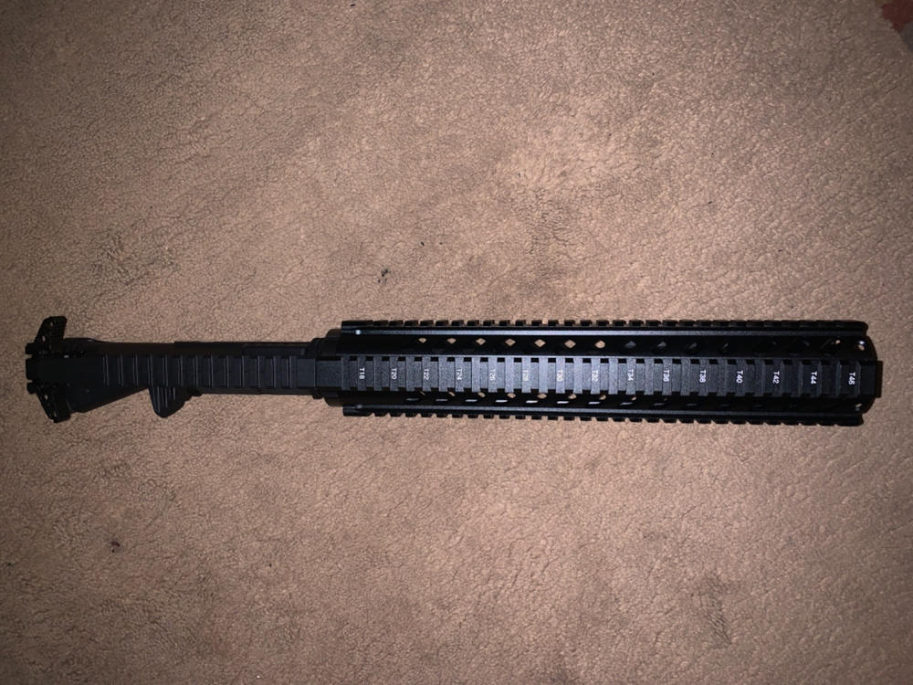 Aim Sports Free-Float Rifle Quad Rail V3 - Black - Customer Photo From Corey Howard