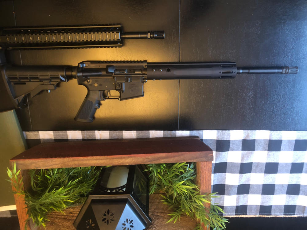 Aim Sports Free-Float Rifle Quad Rail V3 - Black - Customer Photo From Jameson Fults